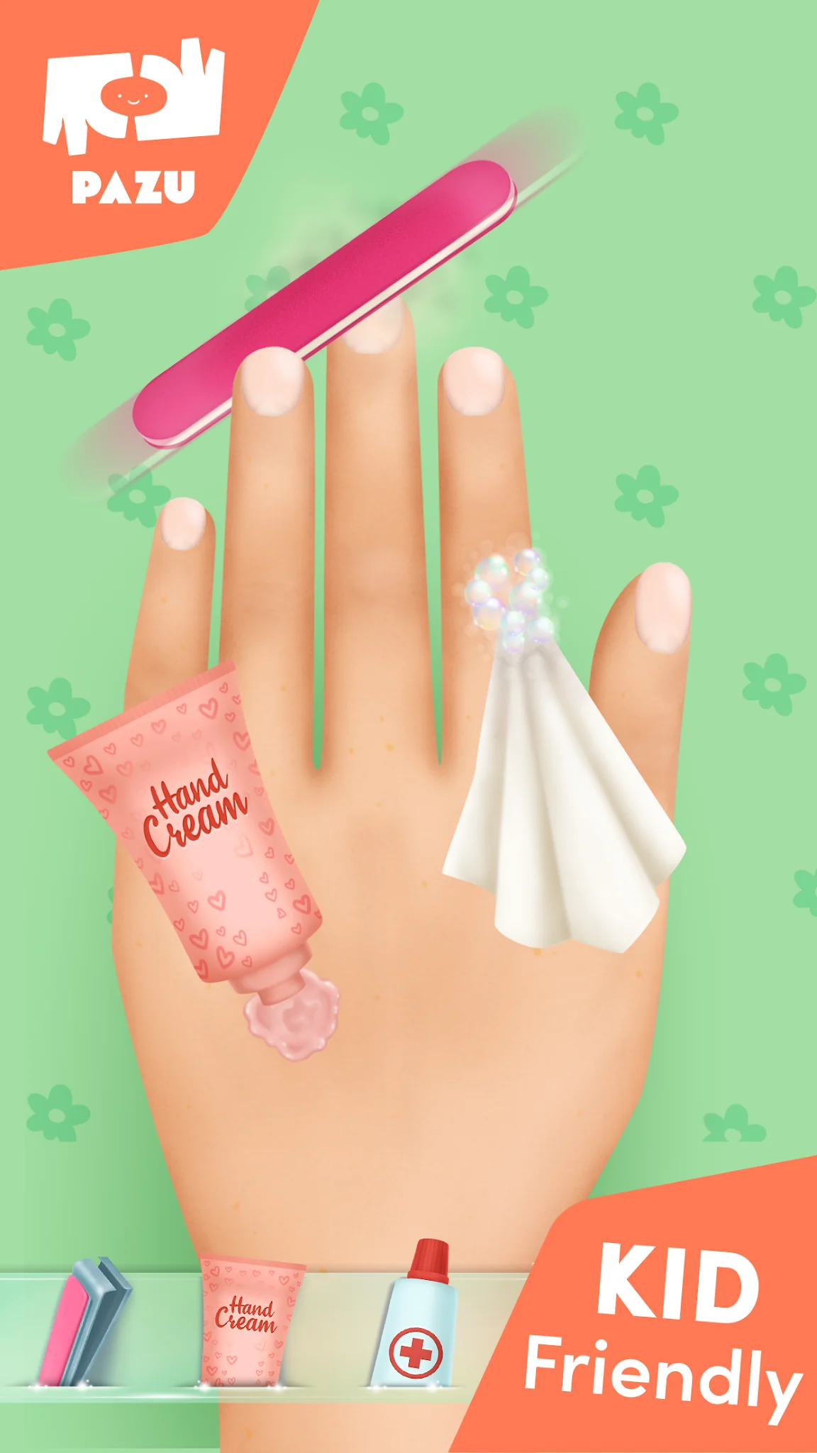 Ekran Görüntüsü Girls Nail Salon - Kids Games 3