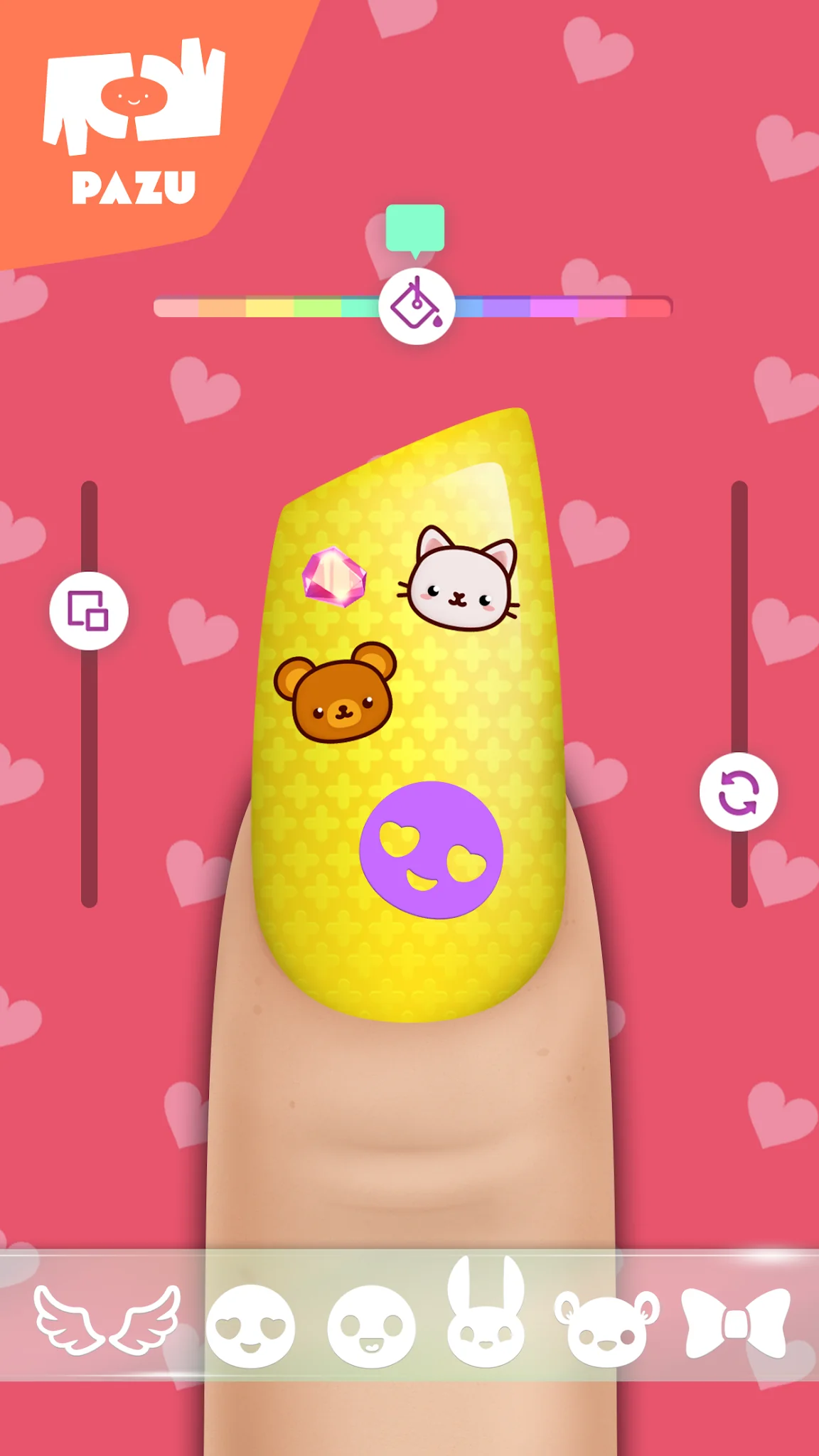 Ekran Görüntüsü Girls Nail Salon - Kids Games 4
