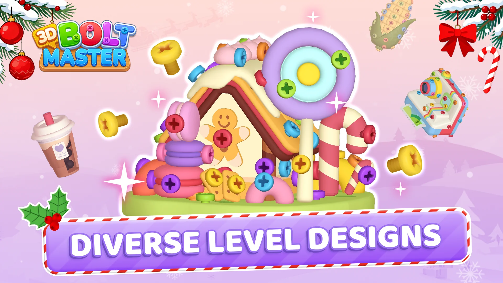 Screenshot 3D Bolt Master®: Screw Master® 8