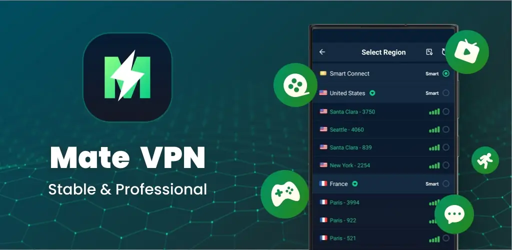 MATE VPN - Security Proxy VPN kb borítókép Androidhoz