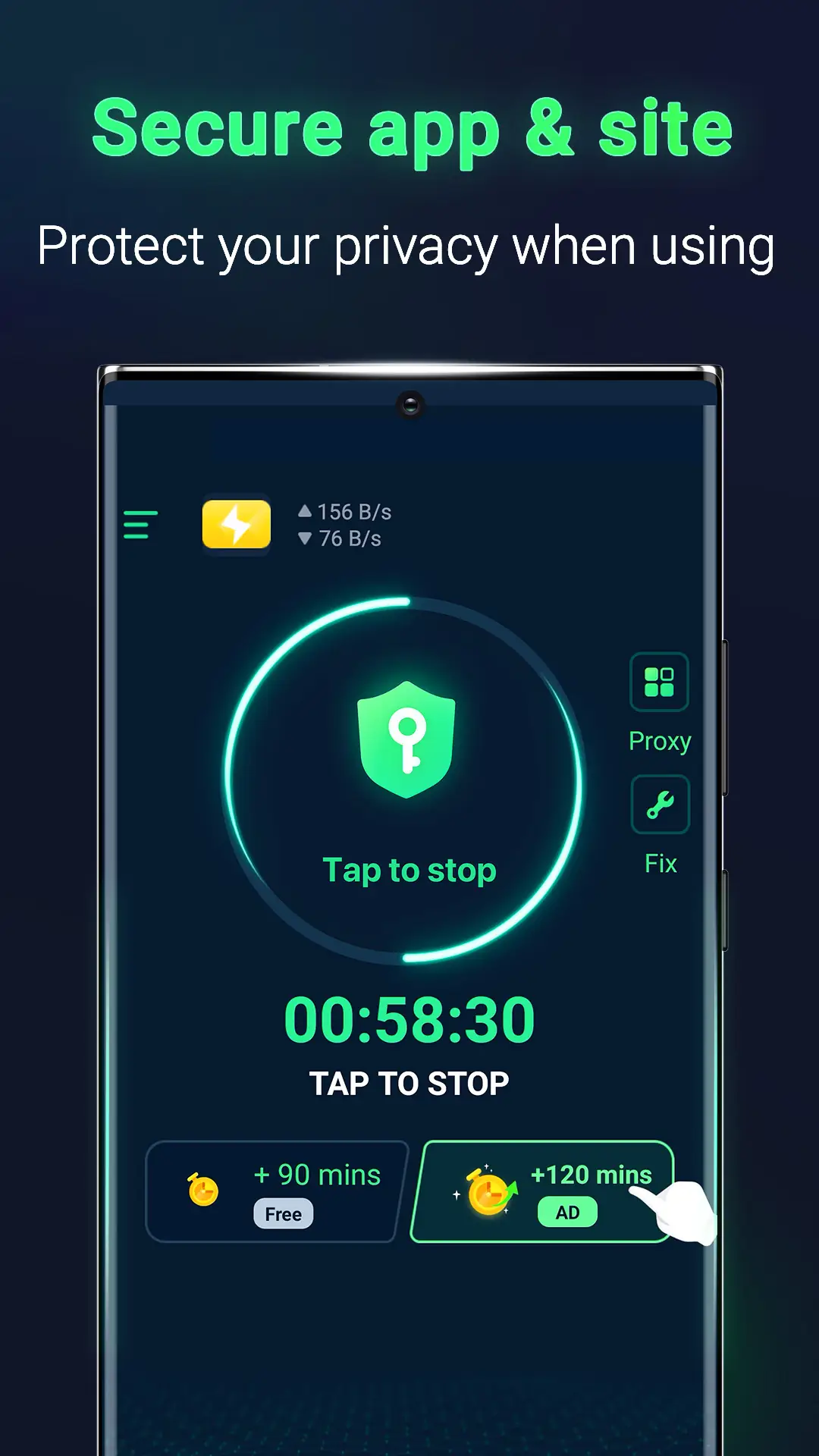 MATE VPN - Security Proxy VPN képernyőkép 3
