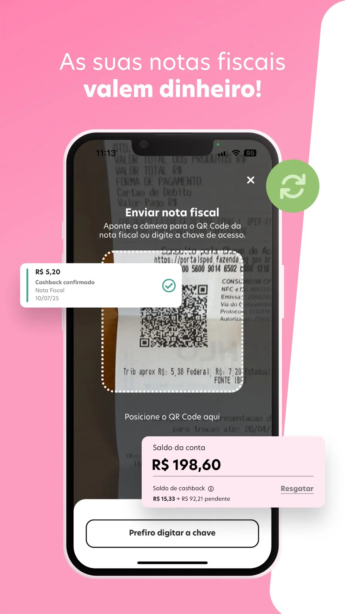 Скріншот Méliuz: Cashback e Nota Fiscal 7