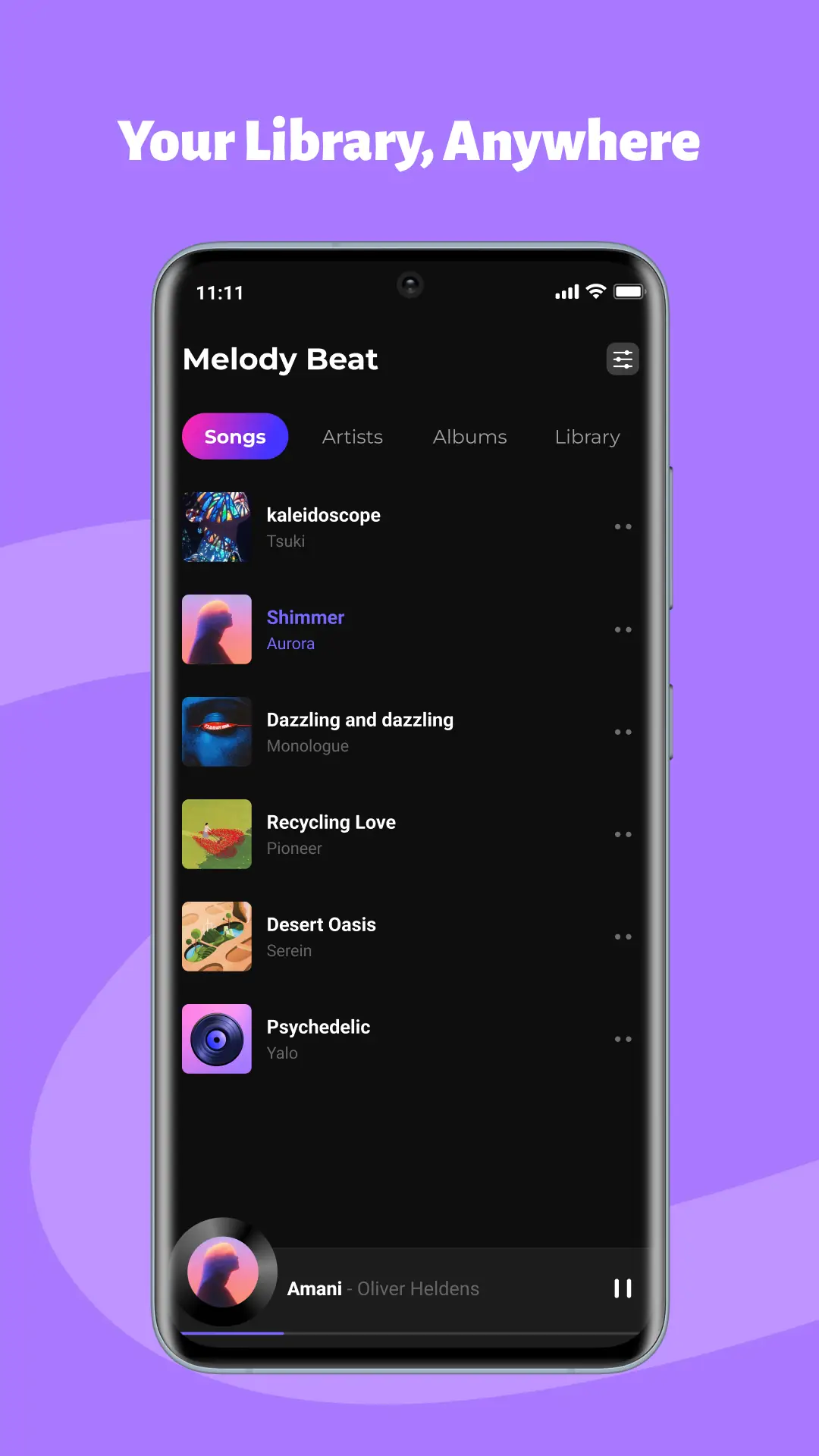 ภาพหน้าจอ Melody Beat - Offline Music 1