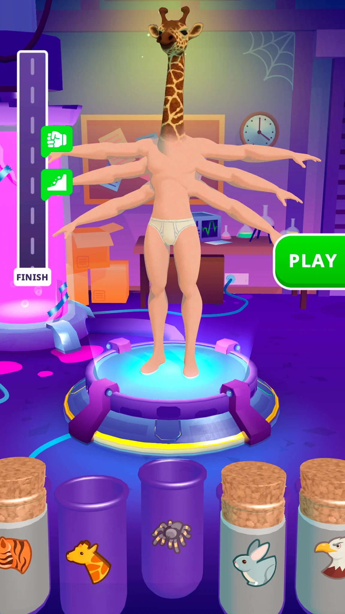 Скриншот Merge Animals 3D 1