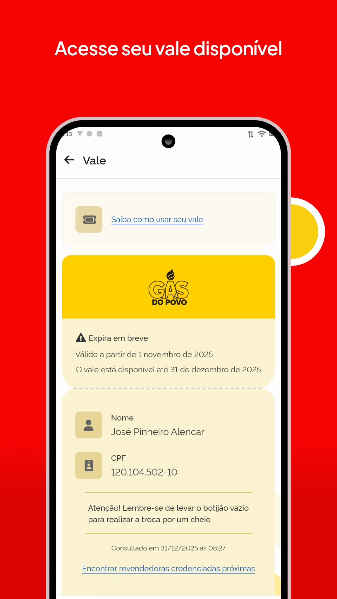 Screenshot Meu Social - Gás do Povo 4