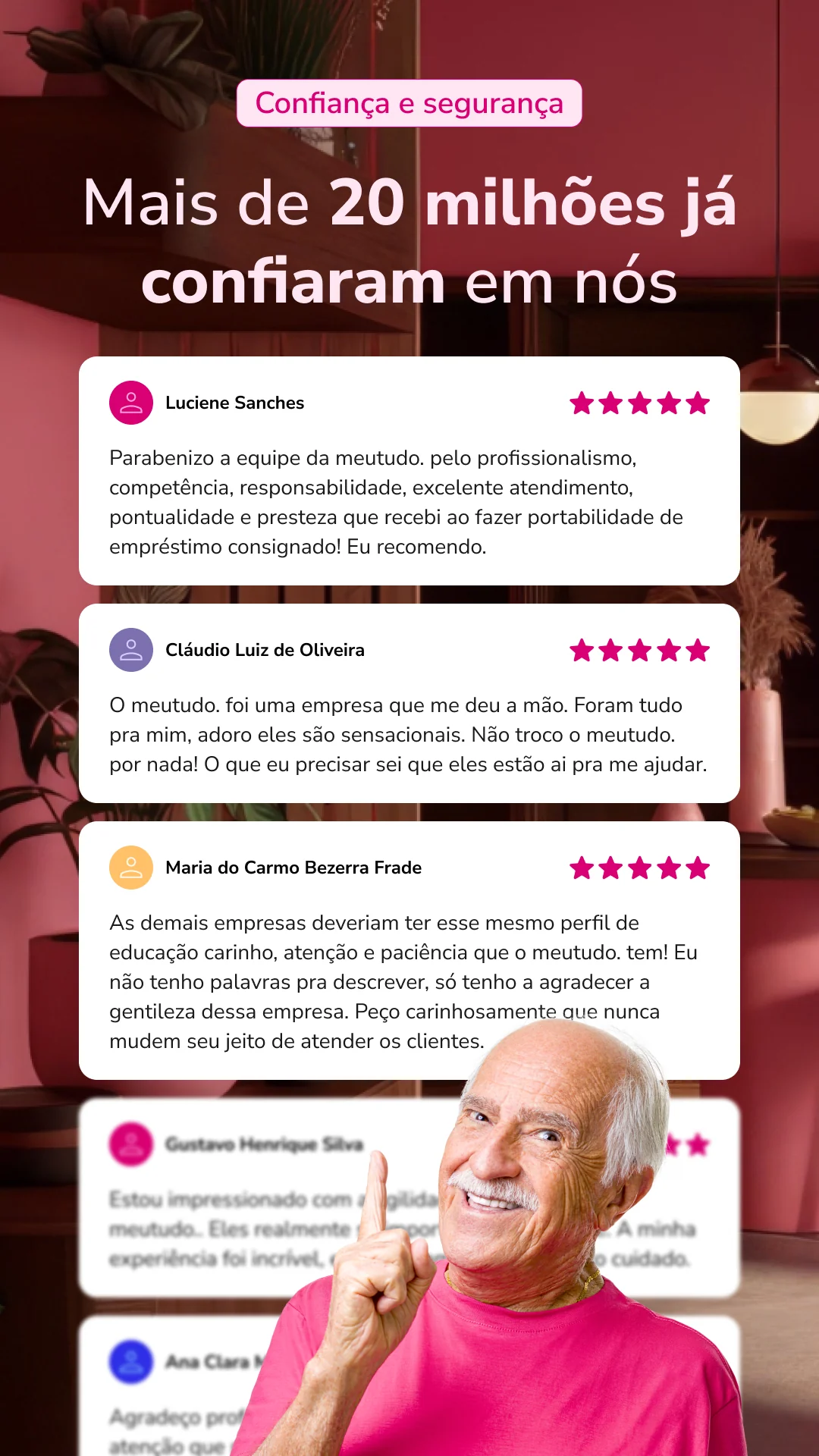 Captura de pantalla meutudo. Empréstimo CLT e INSS 4