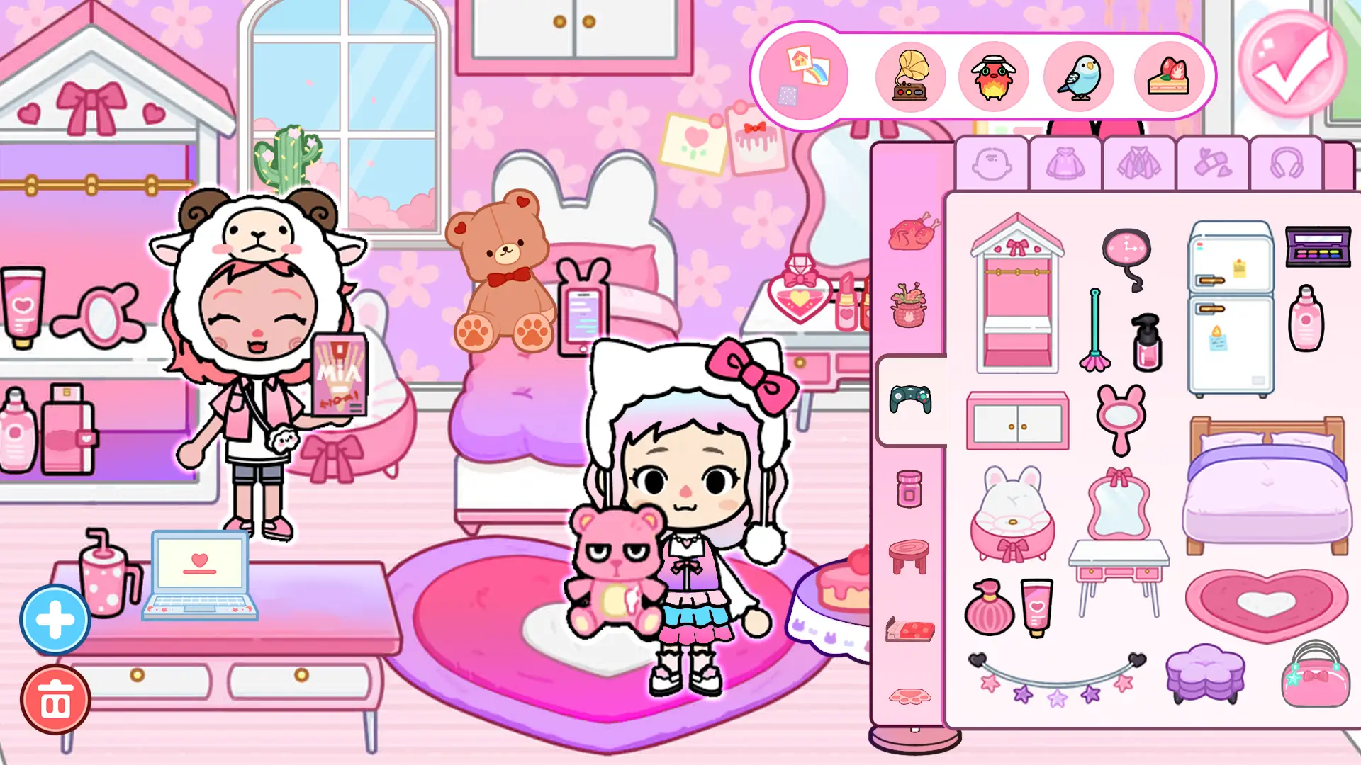 Tangkapan layar Mia World - Dress Up Life 4
