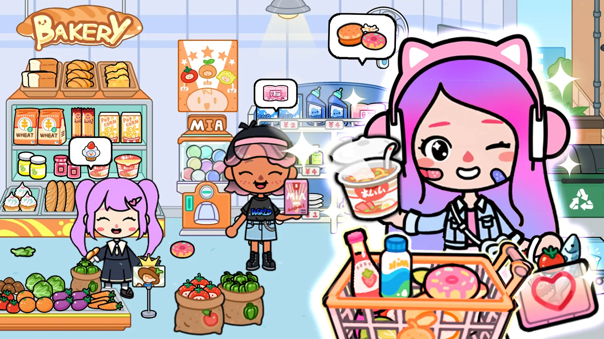 Tangkapan layar Mia World - Dress Up Life 6