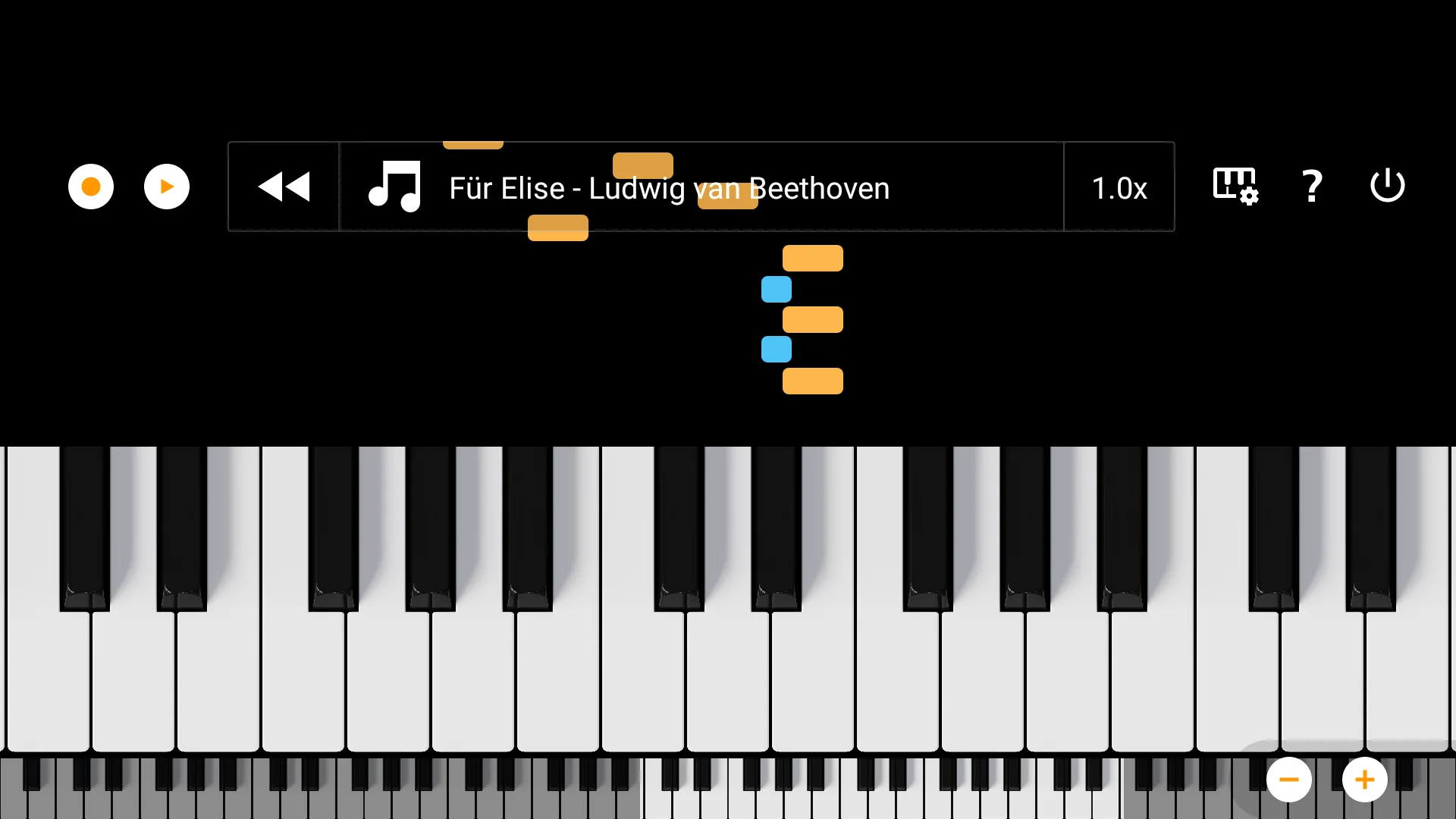 Mini Piano Lite képernyőkép 4