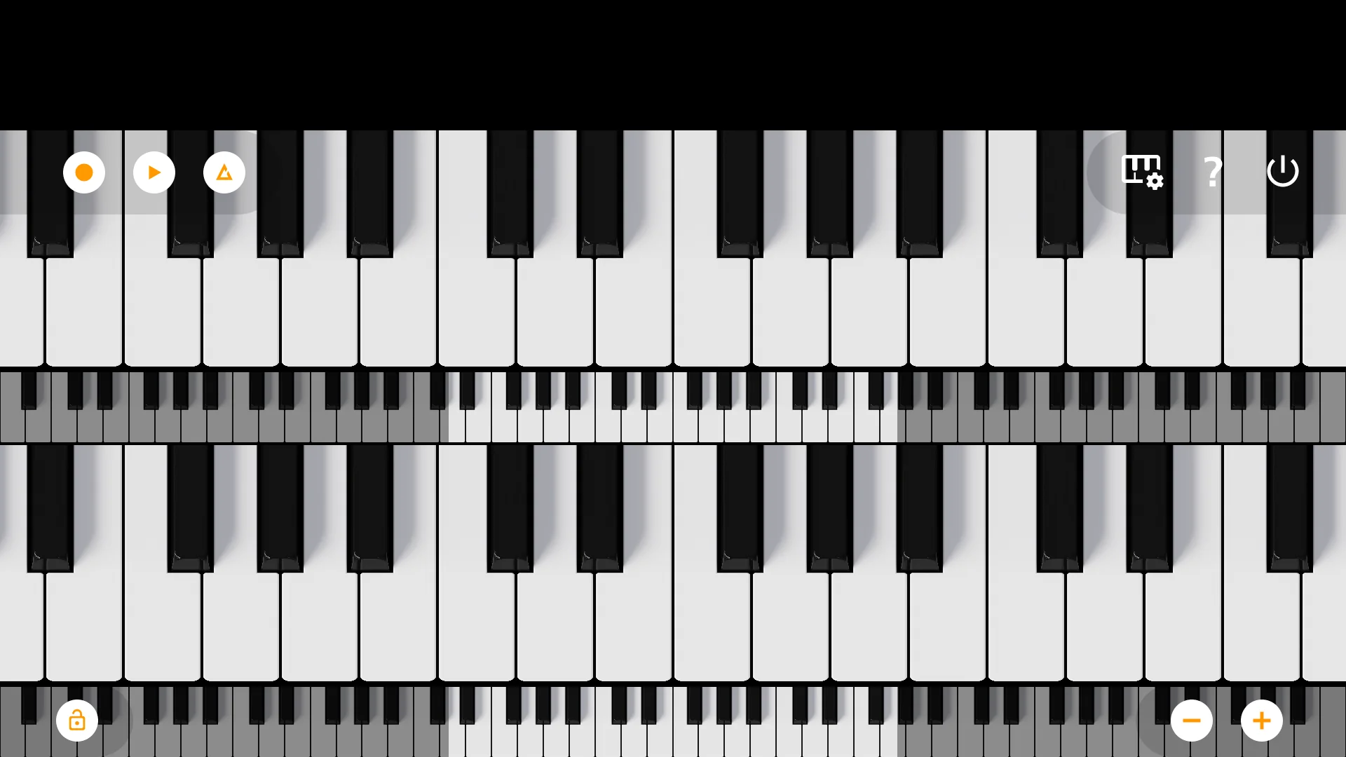 Mini Piano Lite képernyőkép 8