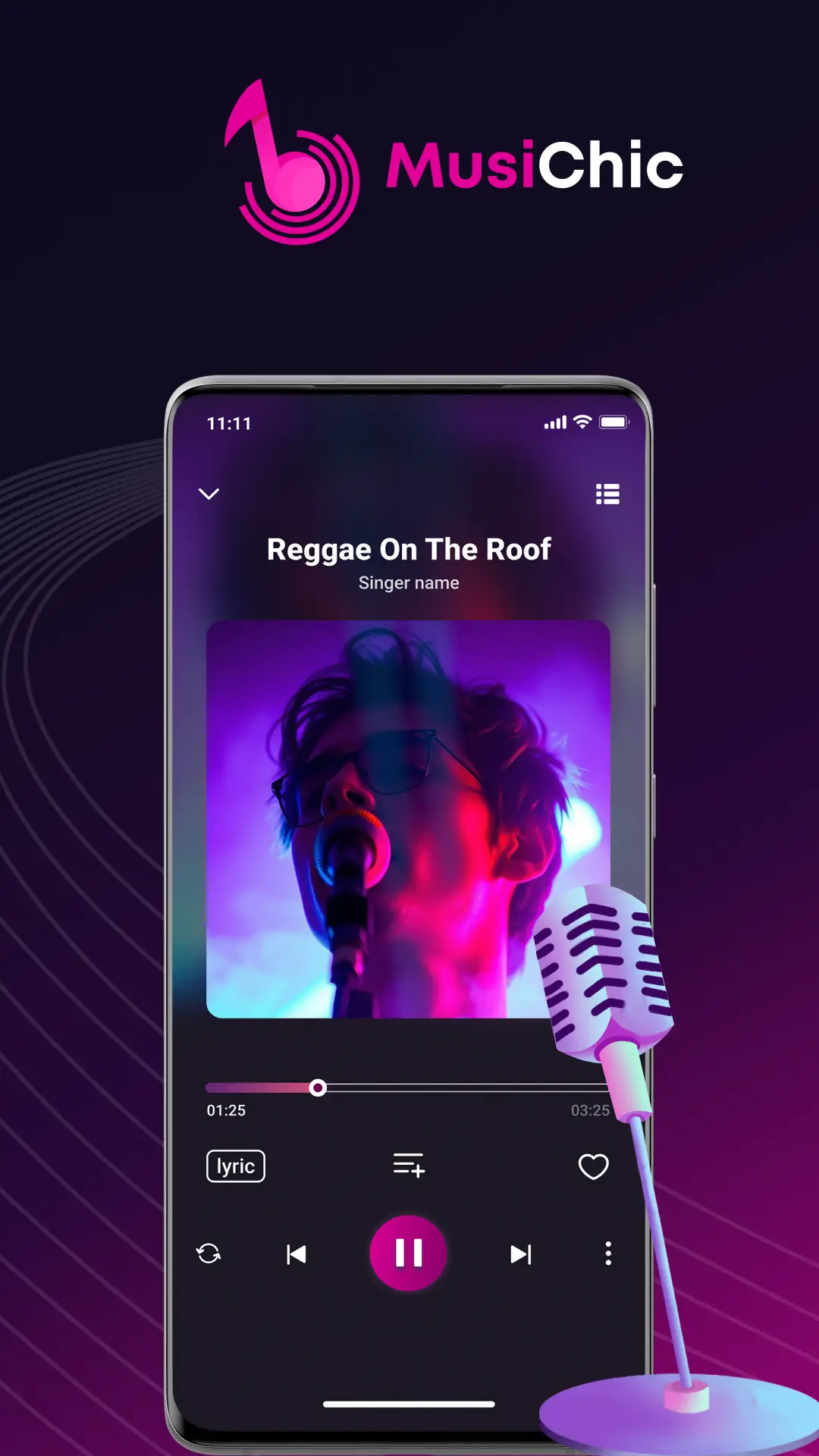 Zrzut ekranu MusiChic-Offline Music Player 2