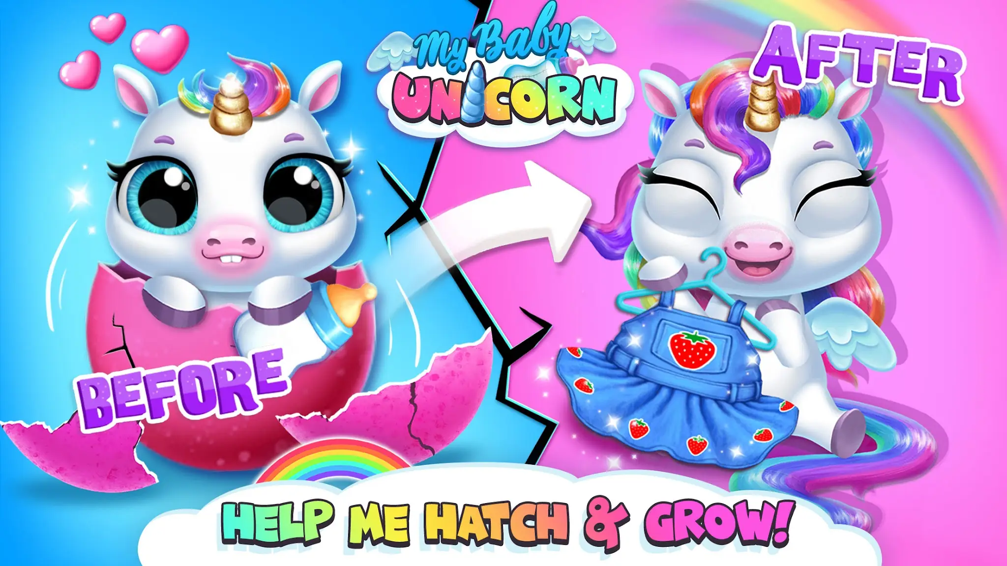 My Baby Unicorn - Pony Care képernyőkép 2