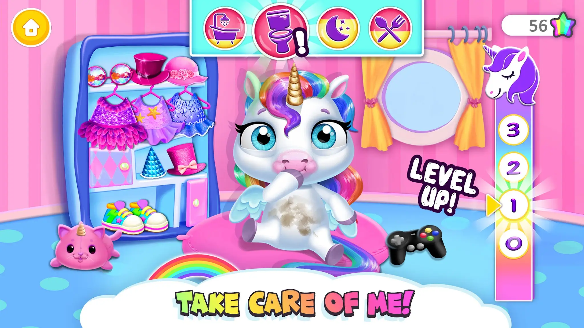 My Baby Unicorn - Pony Care képernyőkép 6