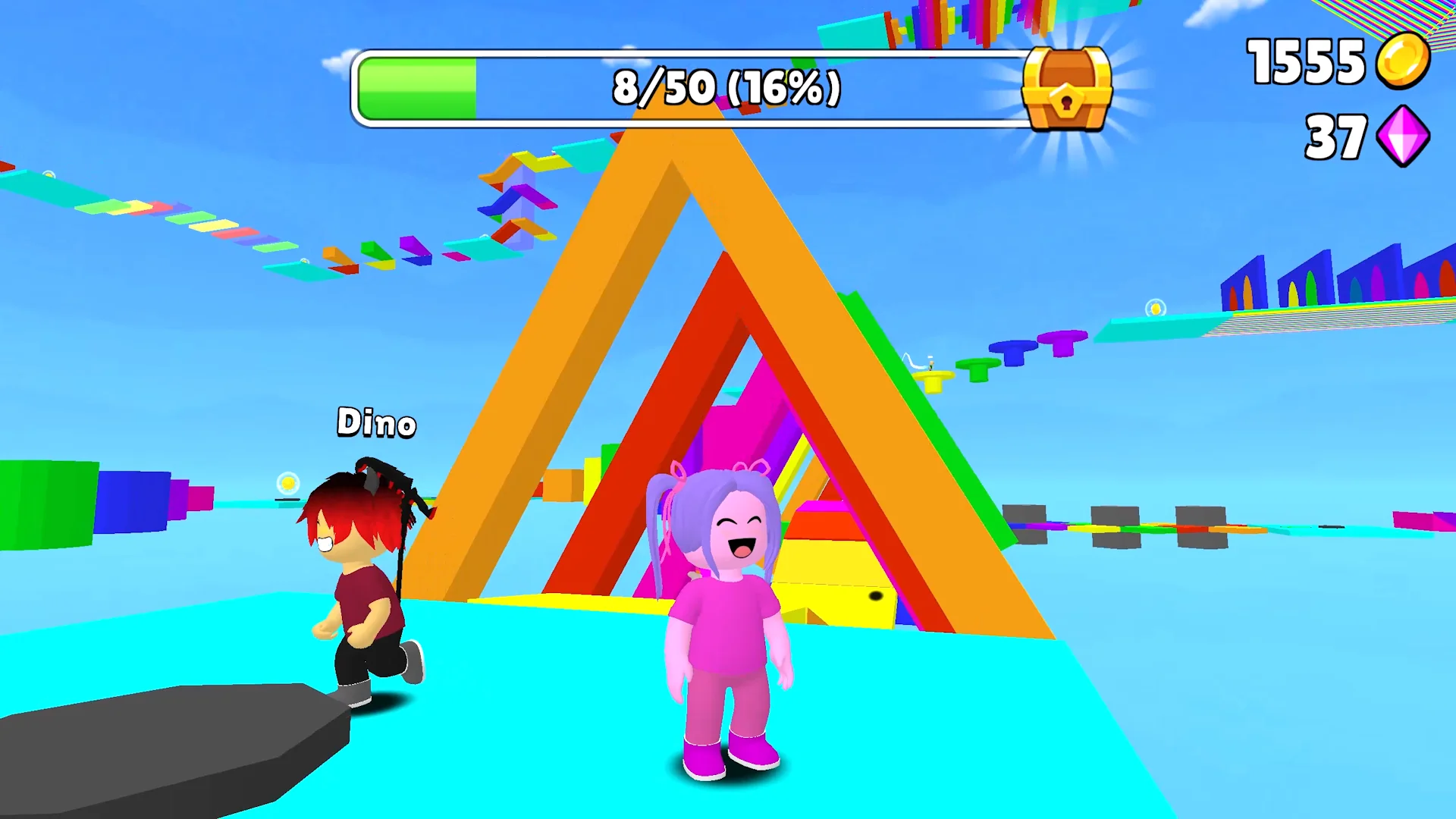 Снимка на екрана Obby Parkour: Runner Game 1
