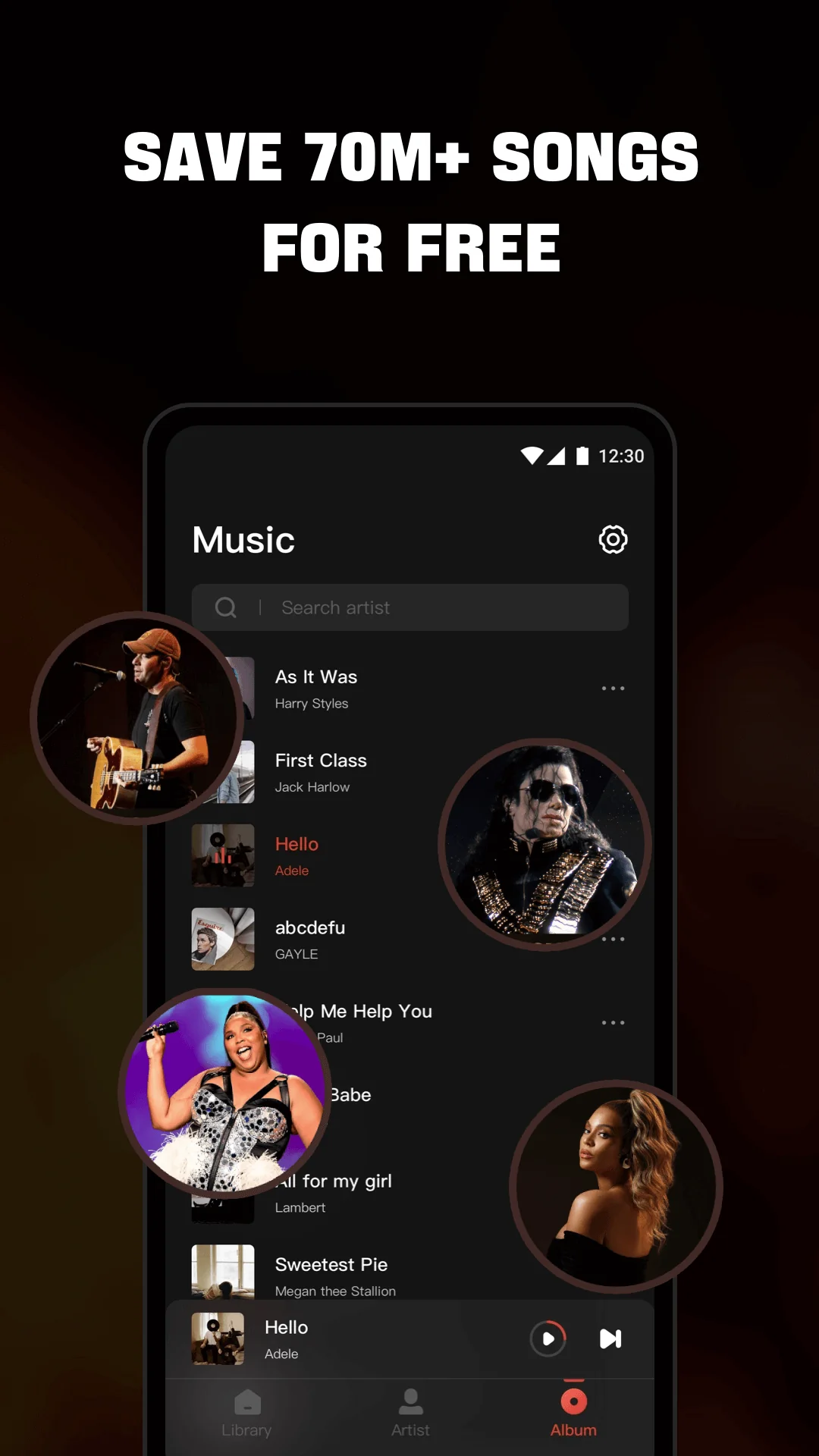 Snímek obrazovky Offline Music Player - Mixtube 2
