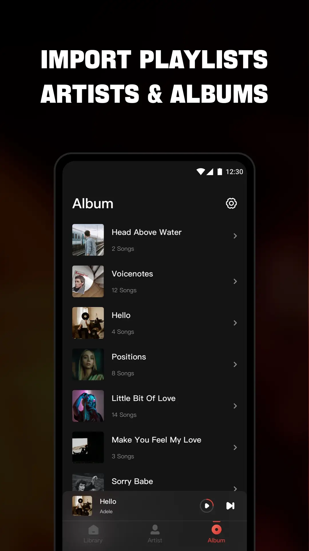 Snímek obrazovky Offline Music Player - Mixtube 5