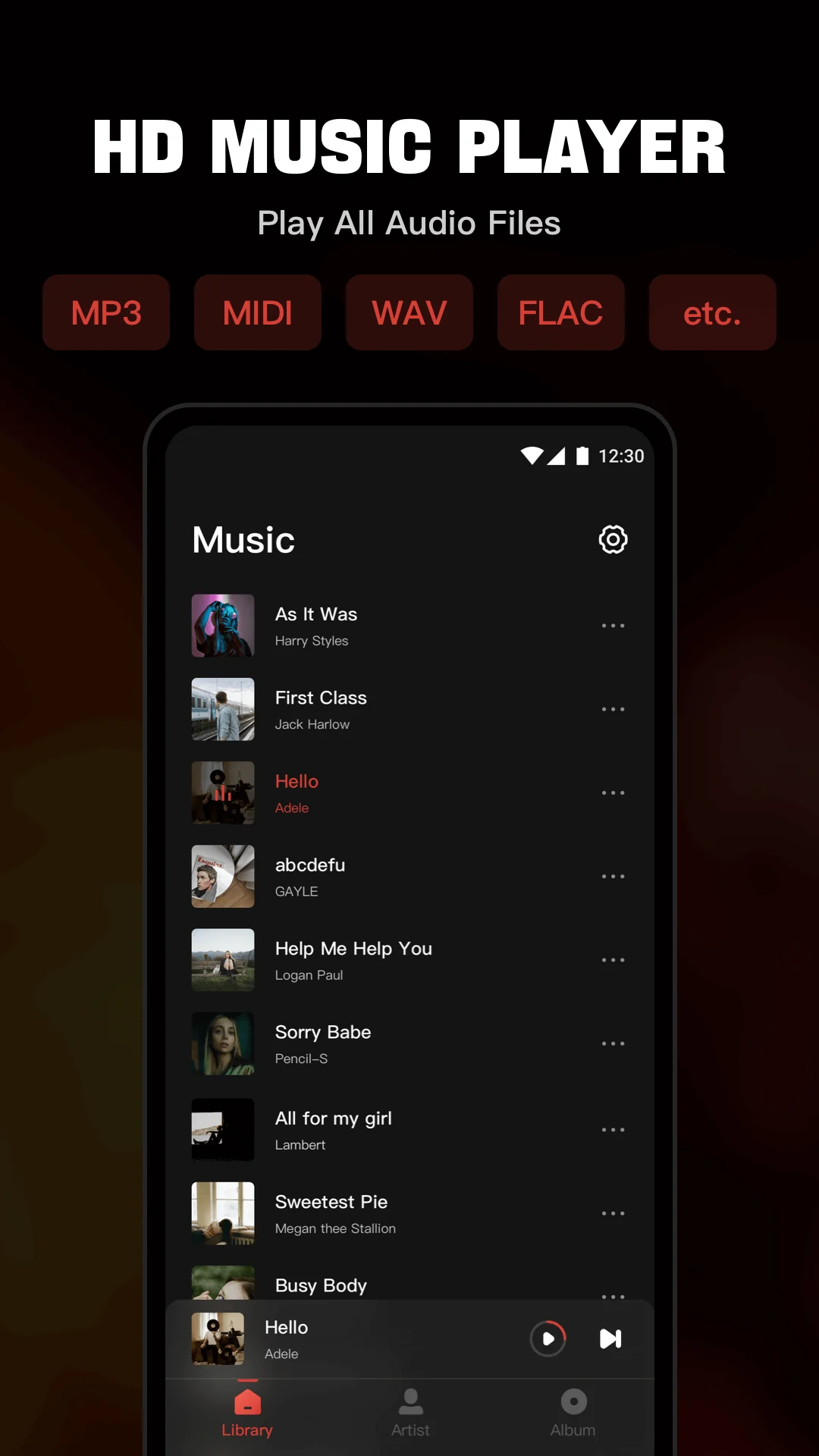 Snímek obrazovky Offline Music Player - Mixtube 6