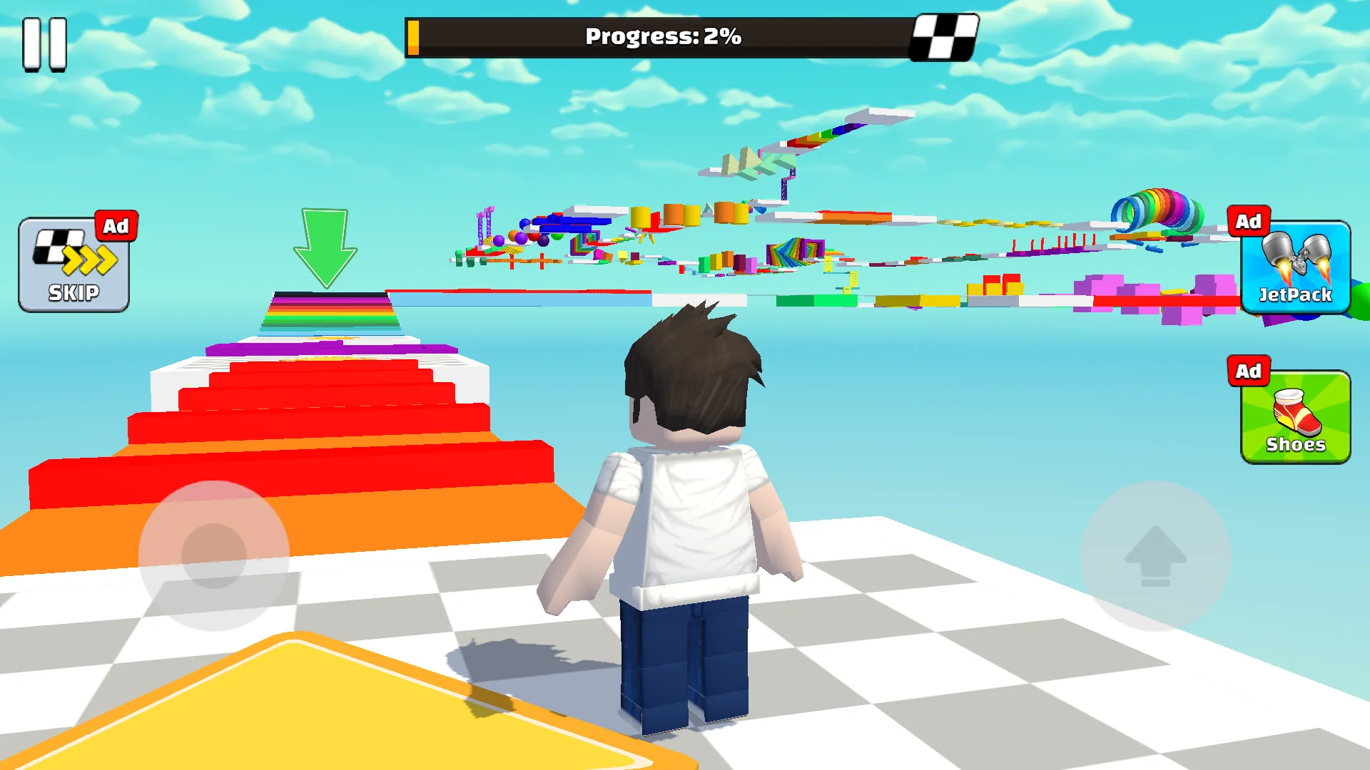 Tangkapan layar Parkour Master: Obby Games 2