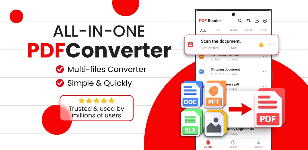 PDF Reader - PDF Converter приложение корица за Android