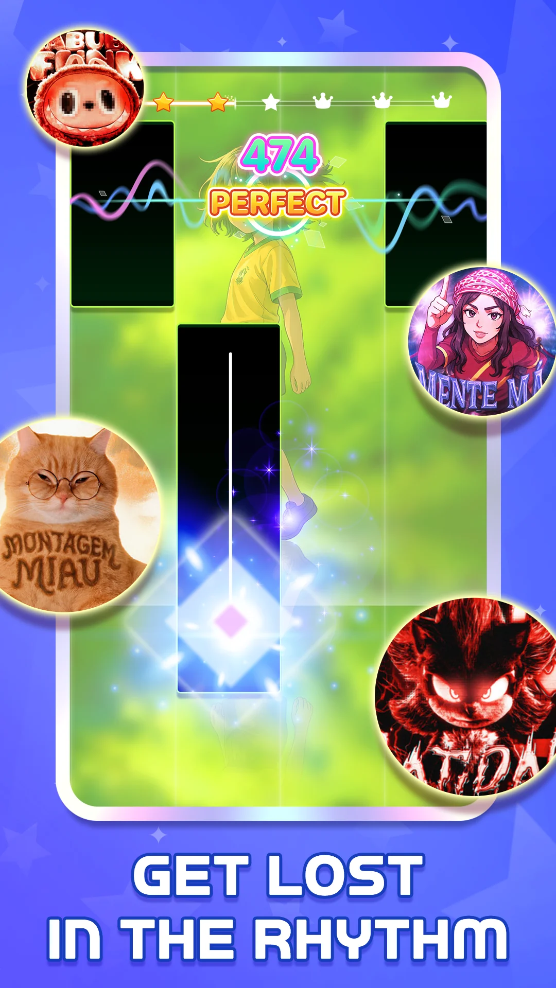 Schermata Piano Beat: Rush Tiles 2