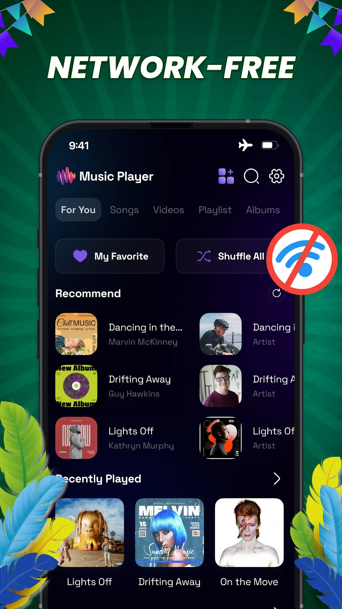 Play Music Files Offline App képernyőkép 3