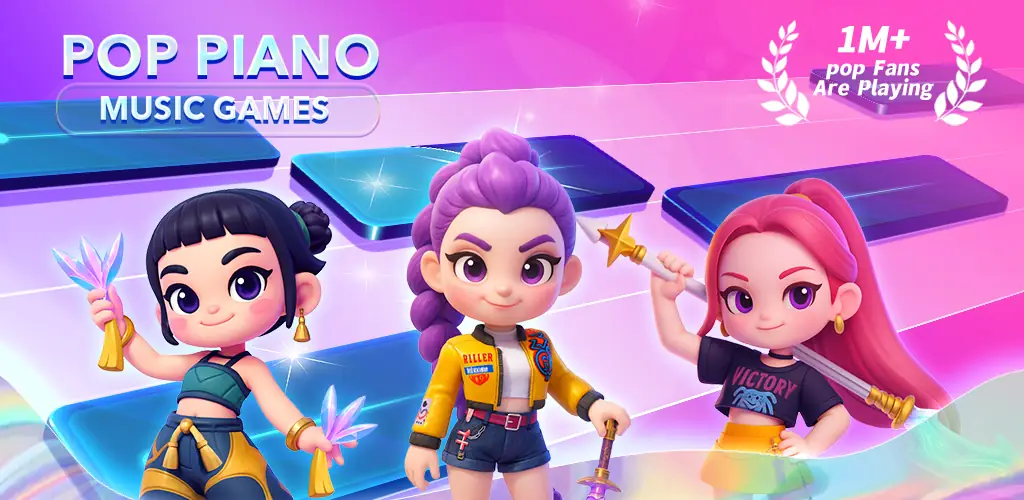 Pop Piano: Giochi Musica gioco copertina per Android
