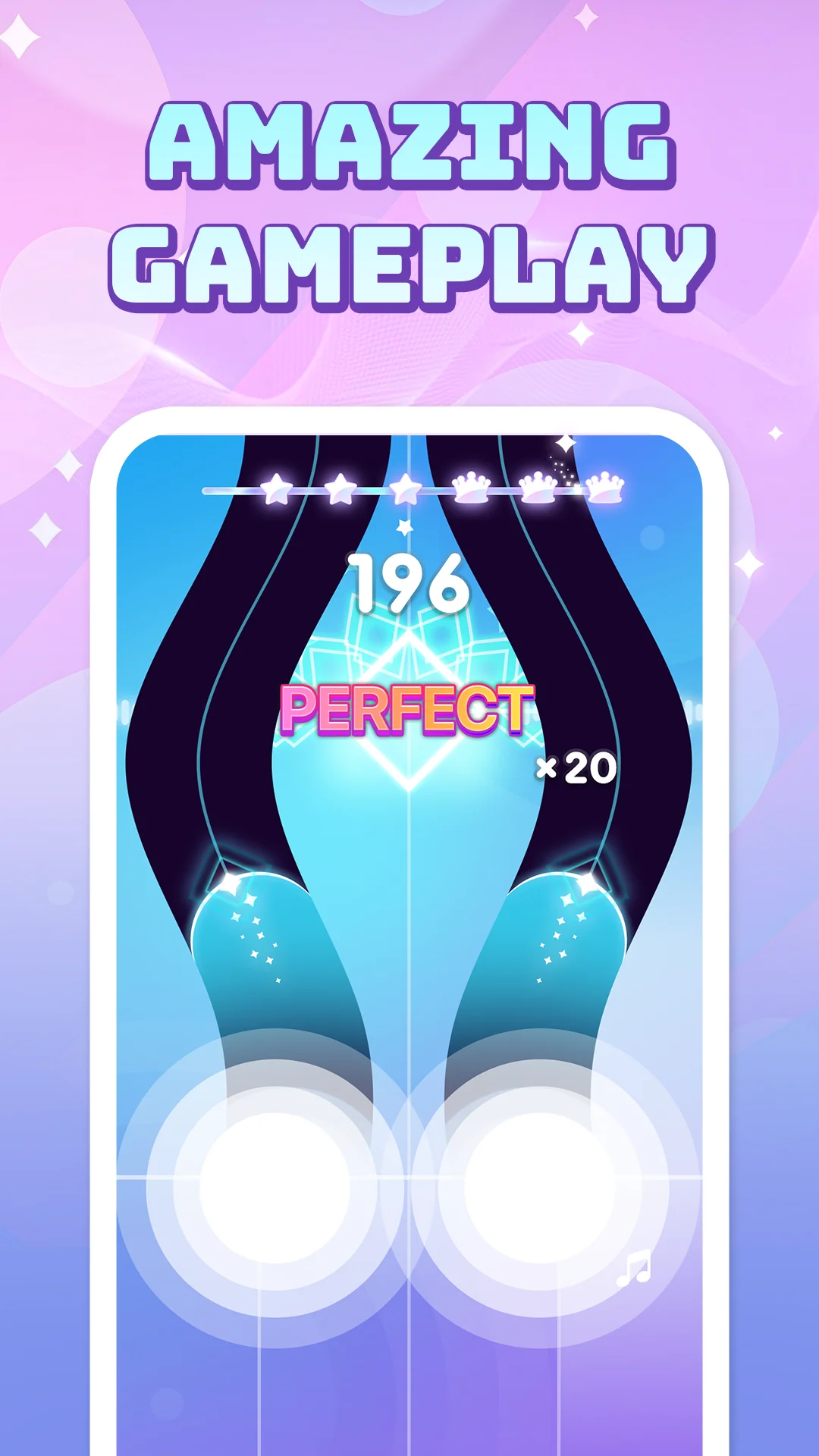 Schermata Pop Piano: Giochi Musica 4