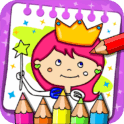 Скачать Принцессы - Книжка-раскраска APK