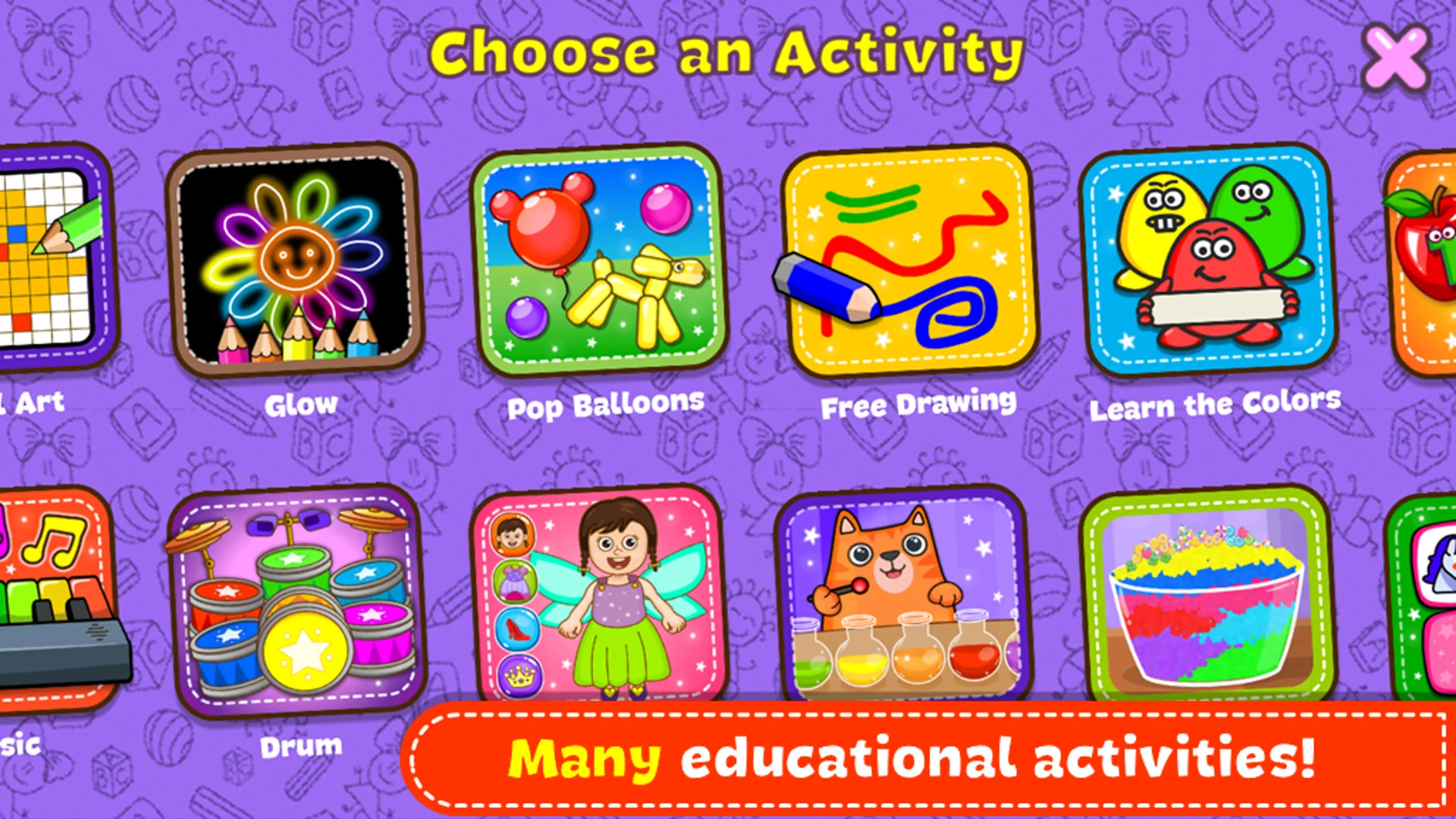ภาพหน้าจอ เจ้าหญิง - สมุดระบายสีและเกม 3
