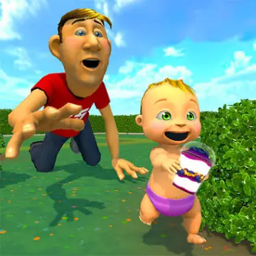 Rainbow Prank: Hide Daddy Icoană