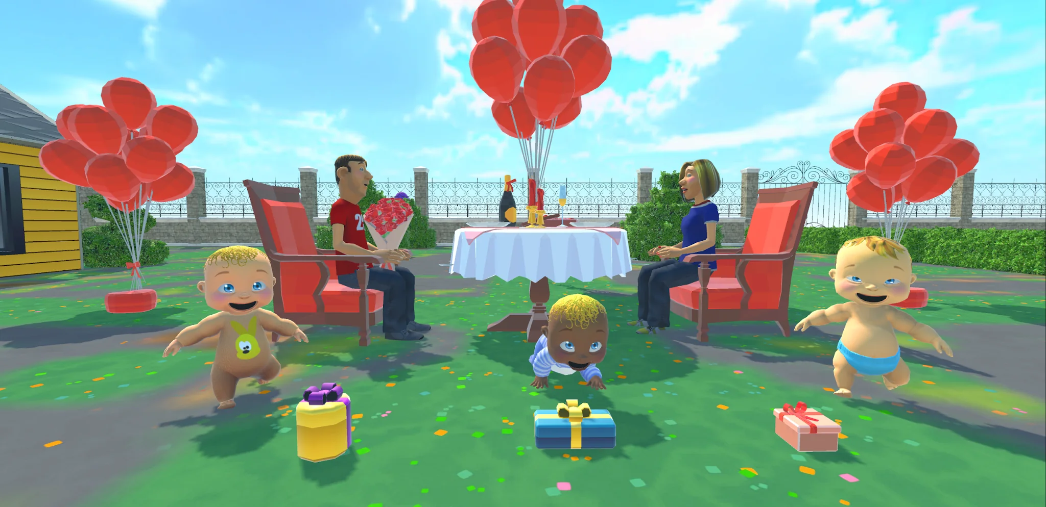 Capture d'écran Rainbow Prank: Hide Daddy 5
