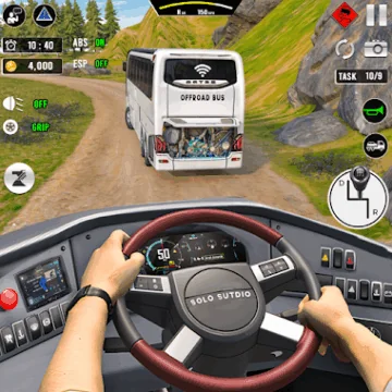 Real Bus Simulator : Bus Games Icon