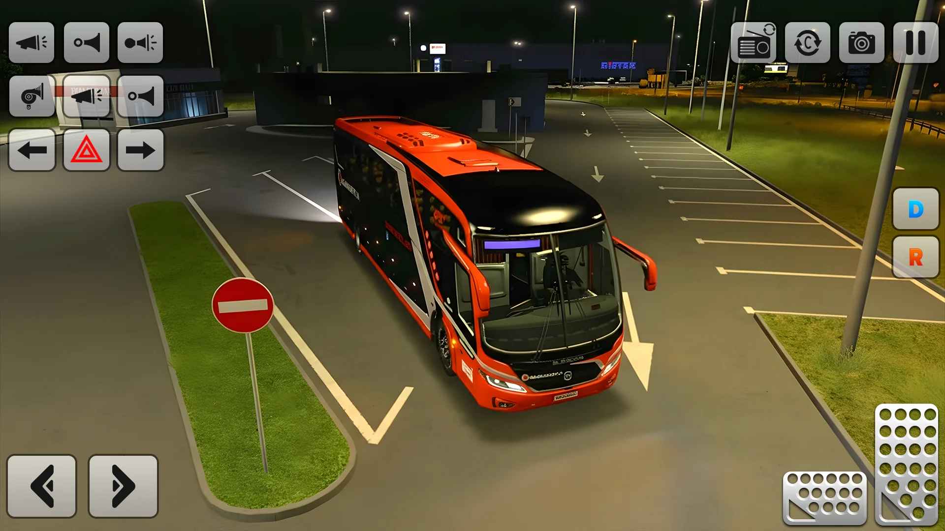Ảnh chụp màn hình Real Bus Simulator : Bus Games 4