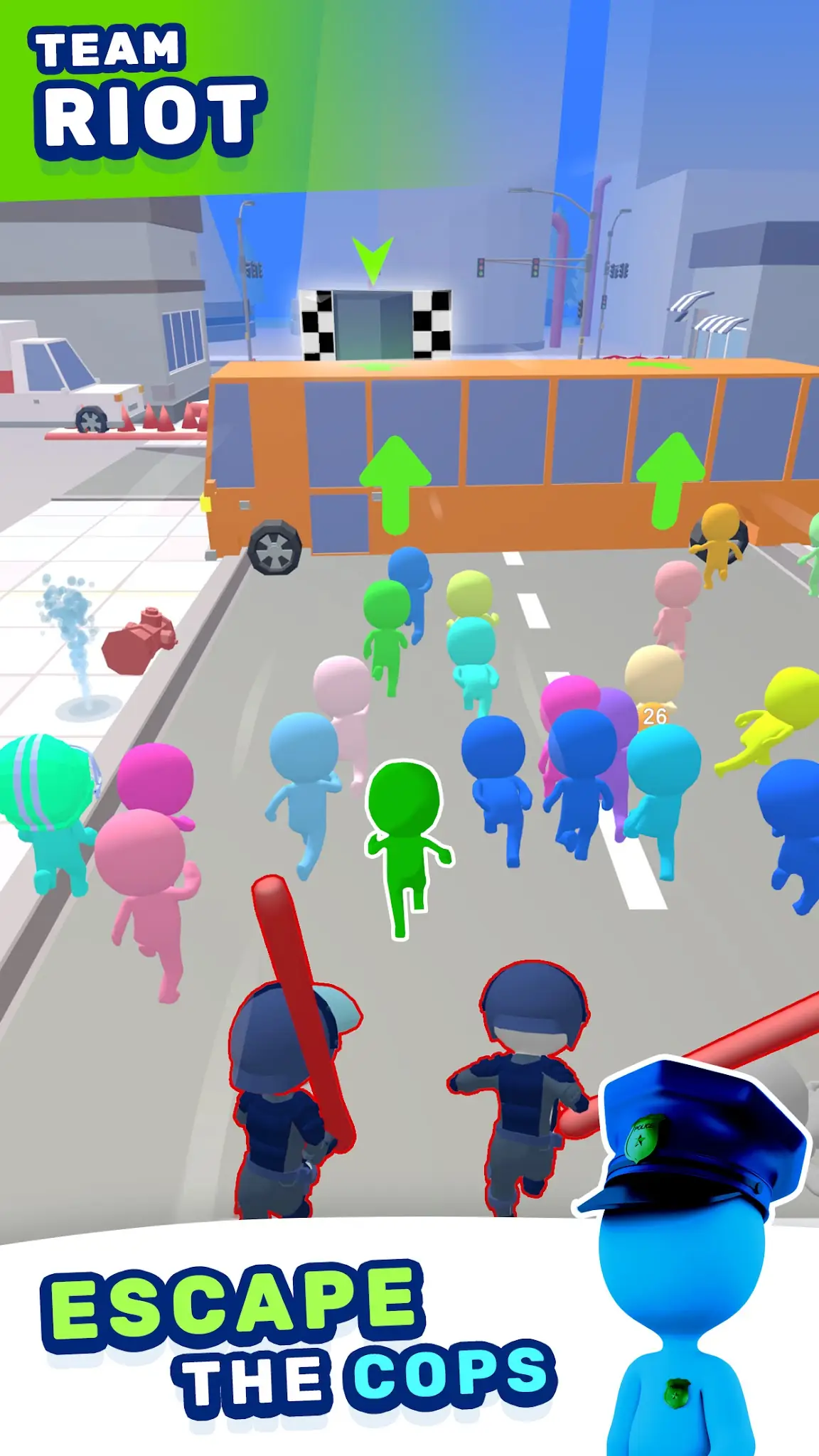 لقطة شاشة Riot Escape %د