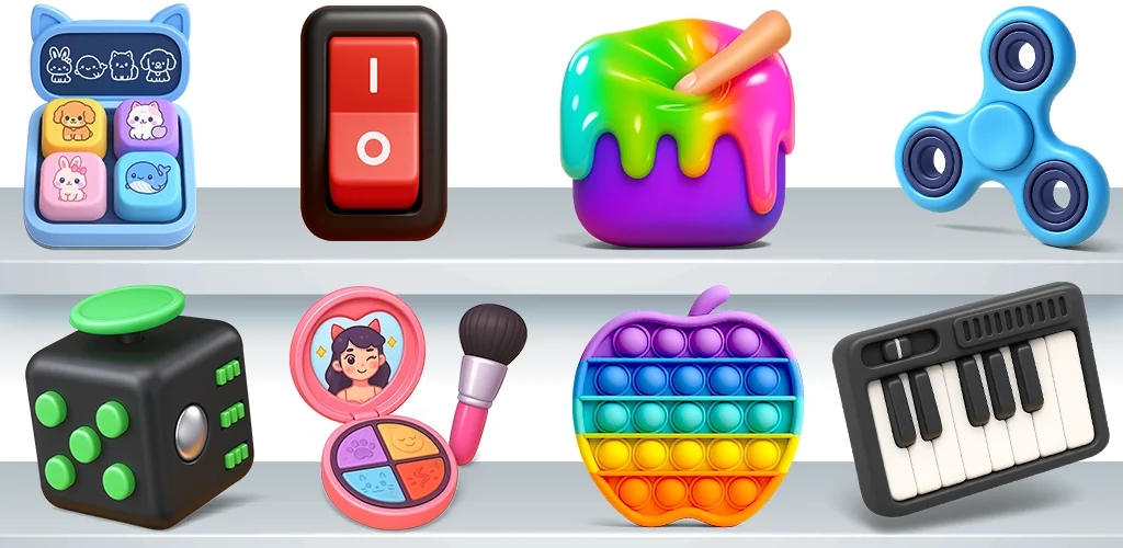 Satisfying Toys : Calm Games juego carátulas para Android