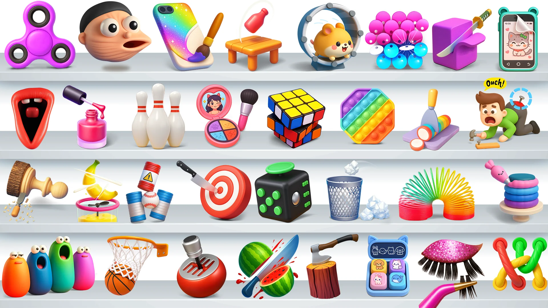 Captura de pantalla Satisfying Toys : Calm Games 2