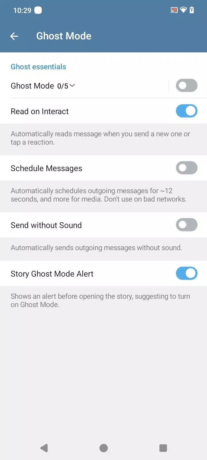 Screenshot AyuGram 4