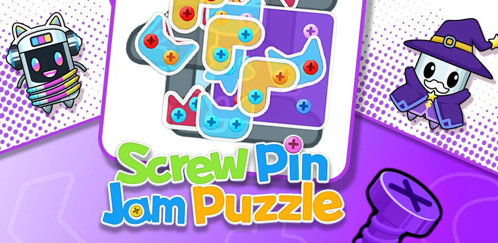 Screw Pin Jam Puzzle игра обложка для Android