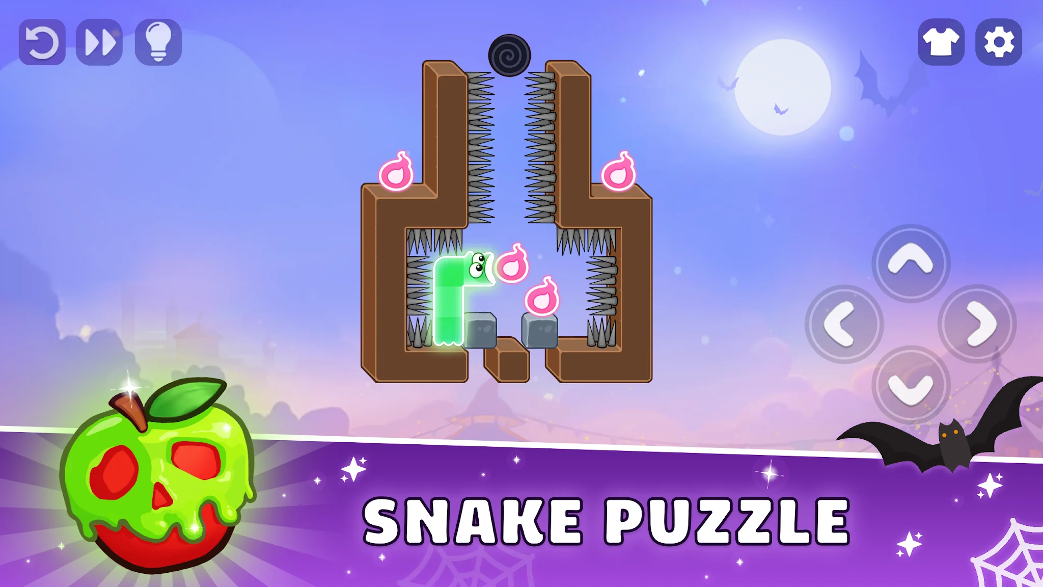 Snake Puzzle: Slither to Eat képernyőkép 1