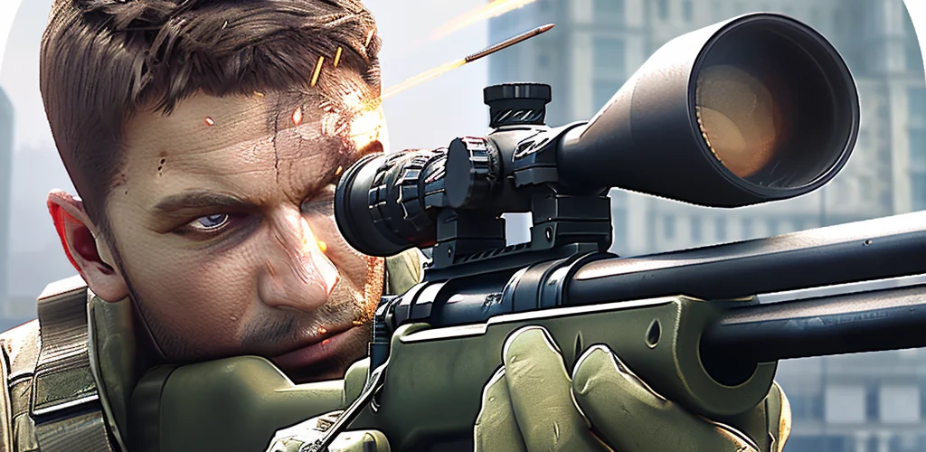 Sniper Agent: Offline Shooter Spiel Titelbild für Android