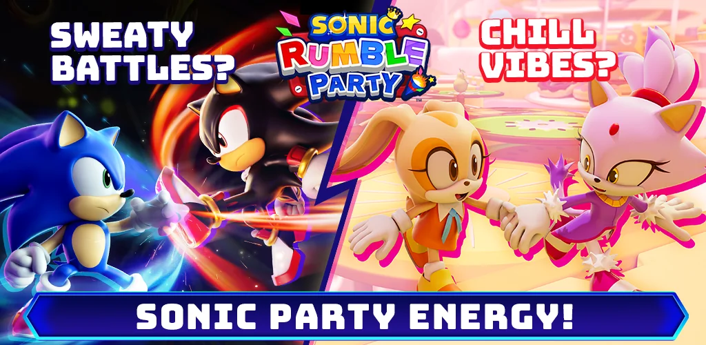 Sonic Rumble Party│Toy World لعبة غلاف فني للأندرويد