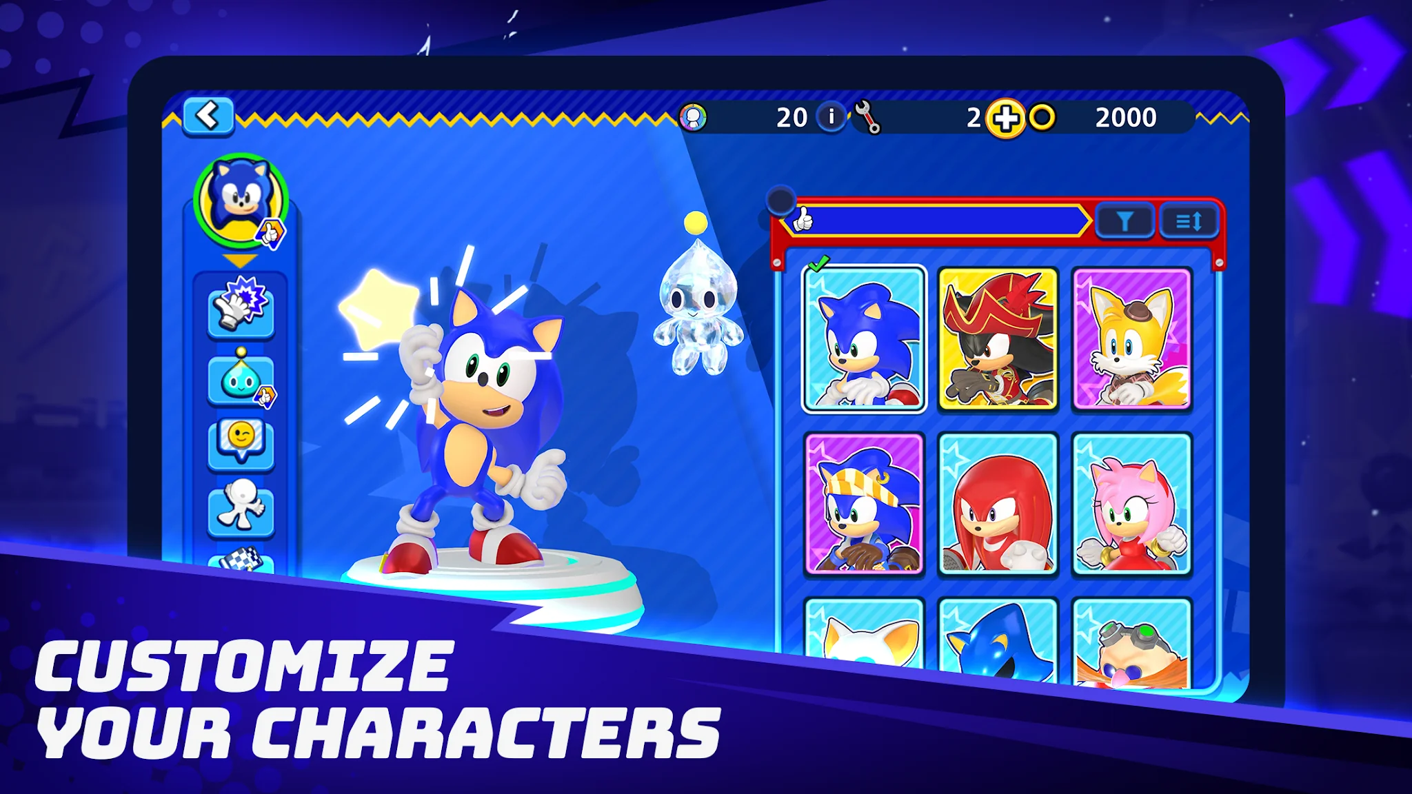 لقطة شاشة Sonic Rumble Party│Toy World %د