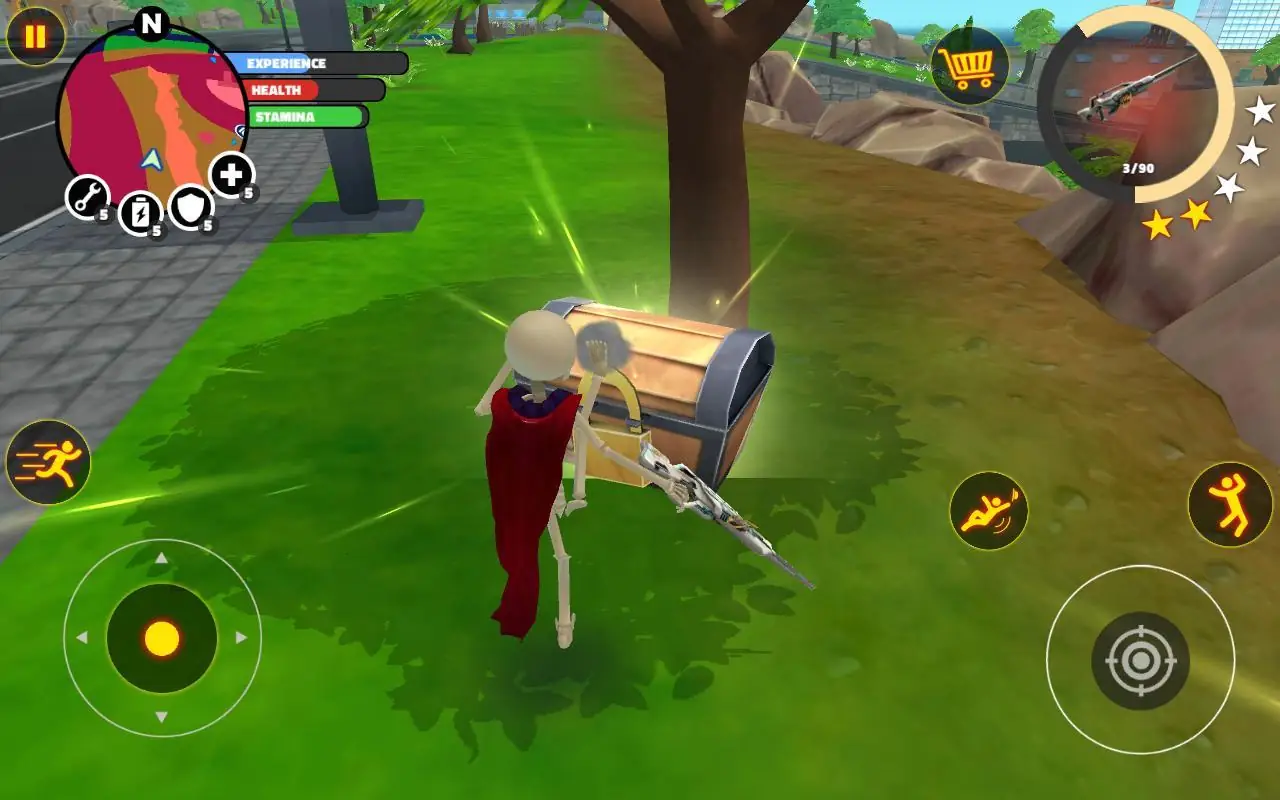 Captura de pantalla Stick Superhero 4