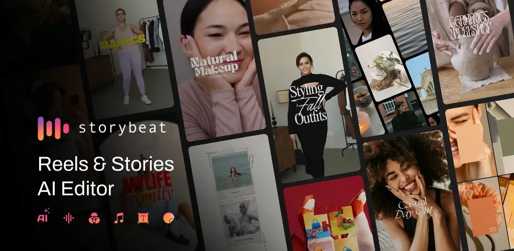 Storybeat Reels & Story Maker aplicația copertă pentru Android