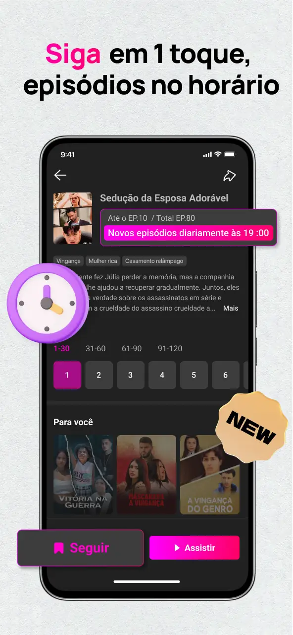 Скриншот Sua Novela - Drama Grátis 5