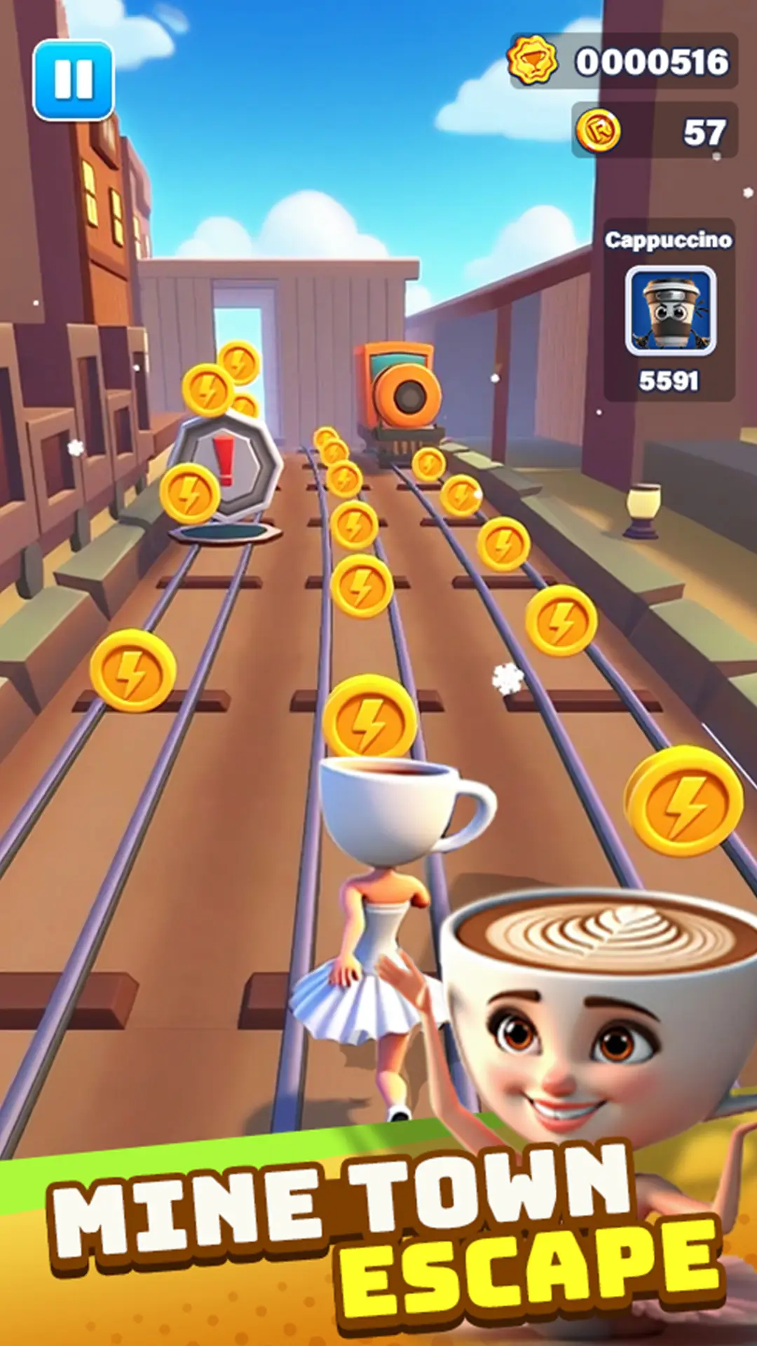 لقطة شاشة Subway Rush: Escape %د