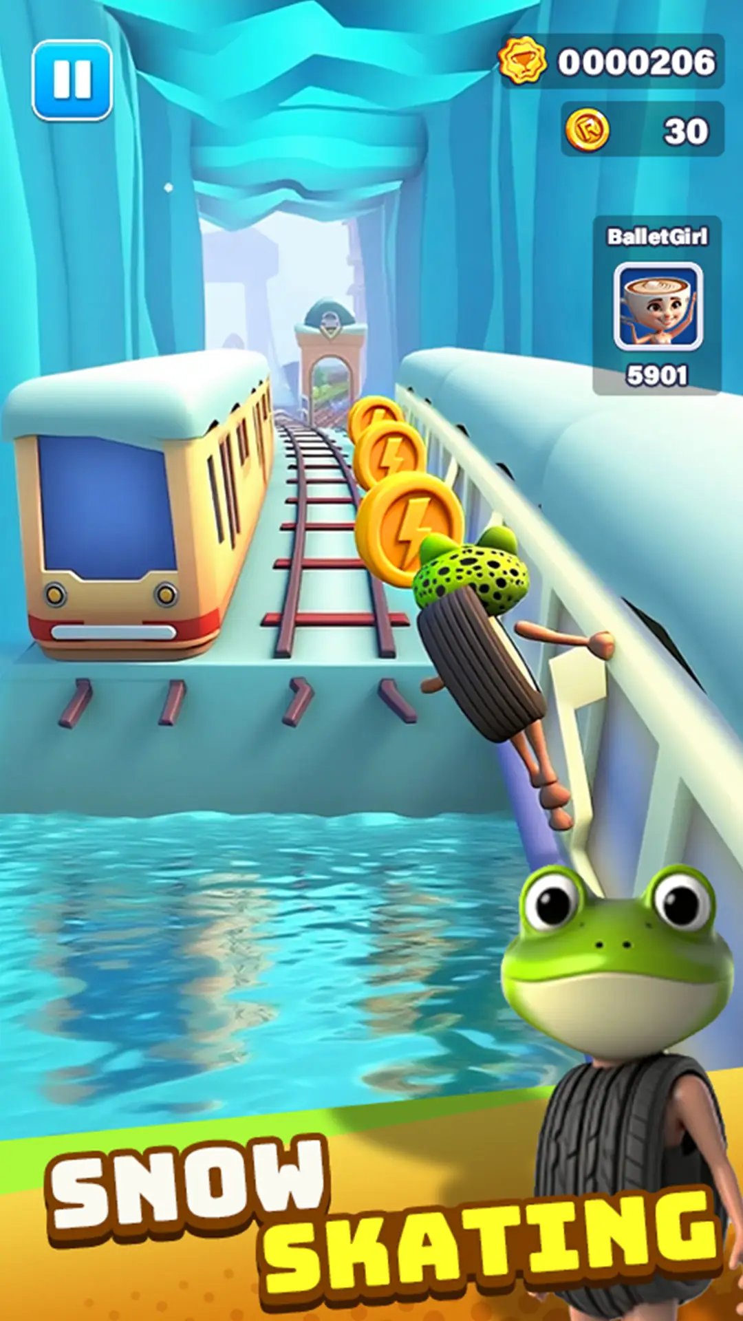 لقطة شاشة Subway Rush: Escape %د