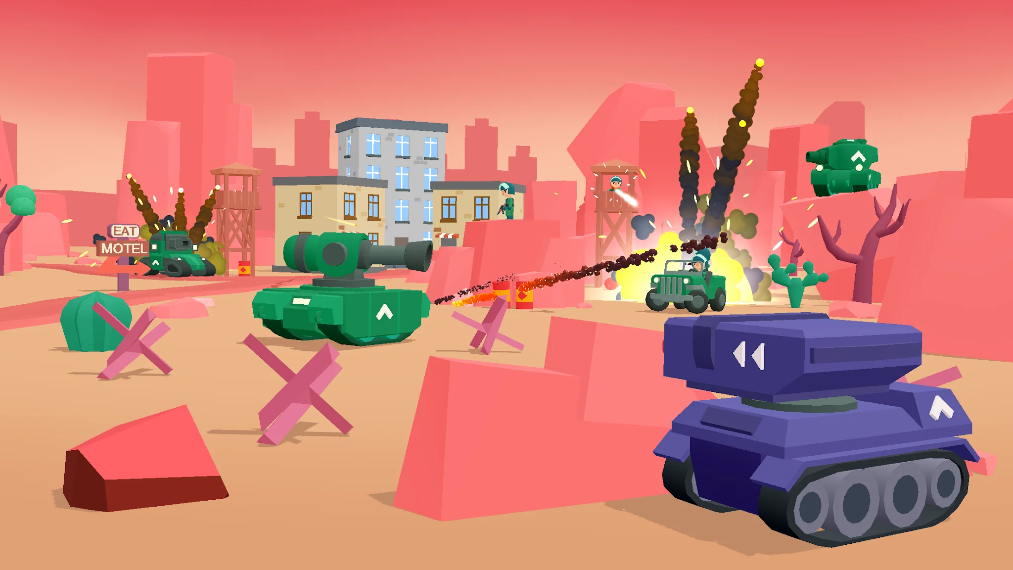 Snímek obrazovky Tank Sniper: 3D Shooting Games 8