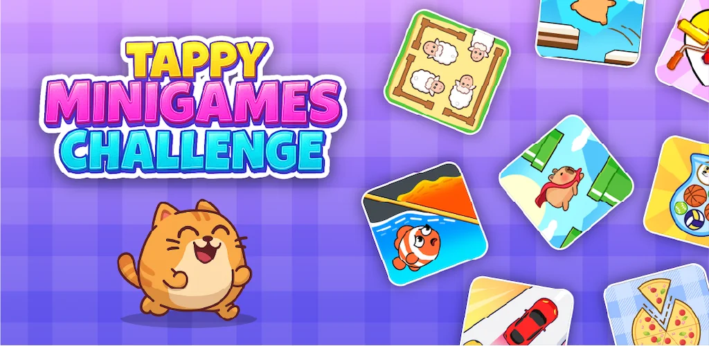 Tappy Minigames Challenge игра обложка для Android