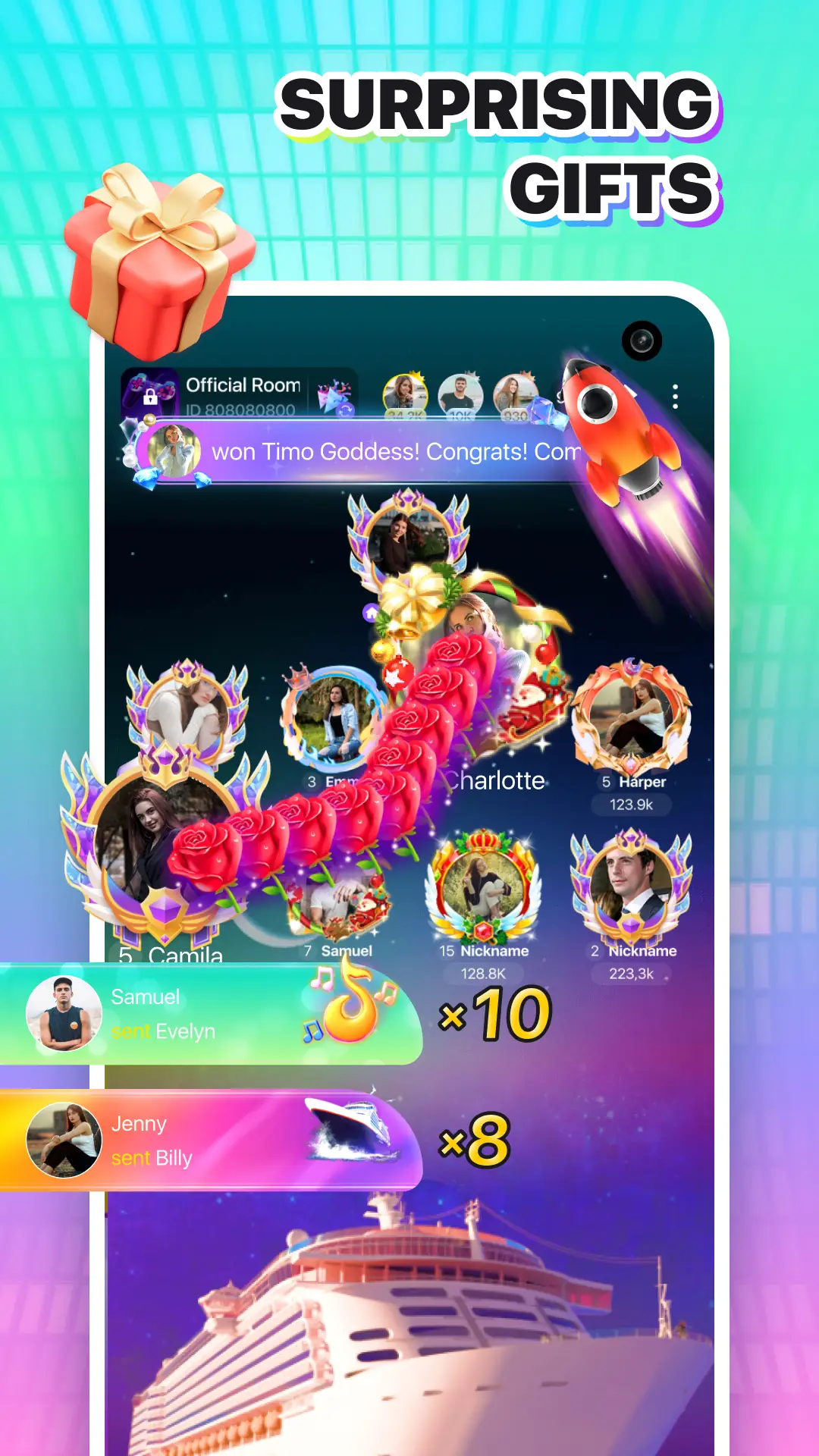 Tangkapan layar Timo Club - Video & Voice Chat 2